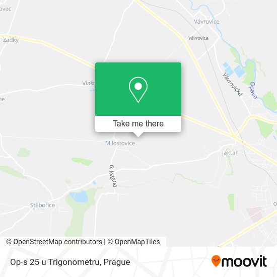 Карта Op-s 25 u Trigonometru