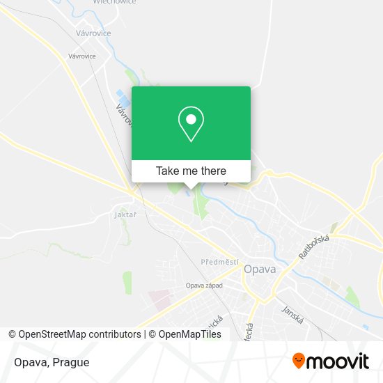 Карта Opava