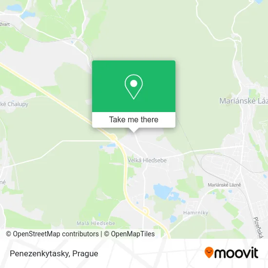Карта Penezenkytasky