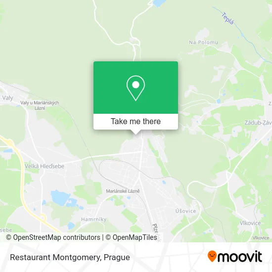 Карта Restaurant Montgomery