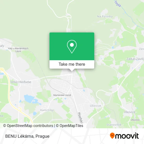 Карта BENU Lékárna