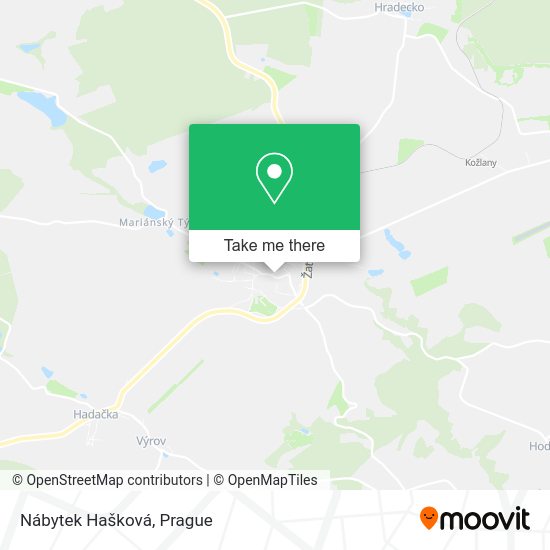 Карта Nábytek Hašková