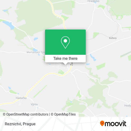 Карта Reznictvi