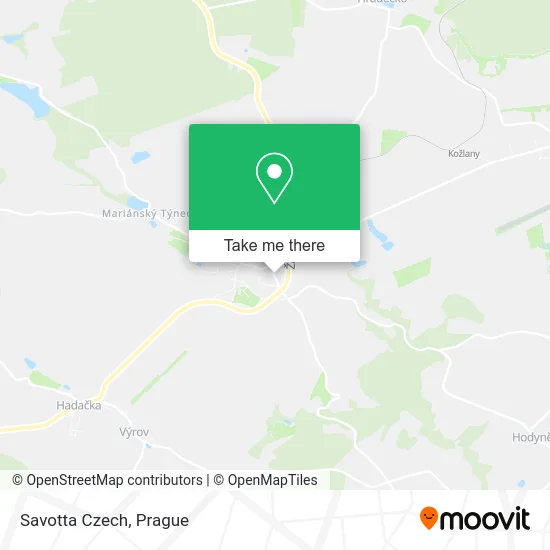Карта Savotta Czech