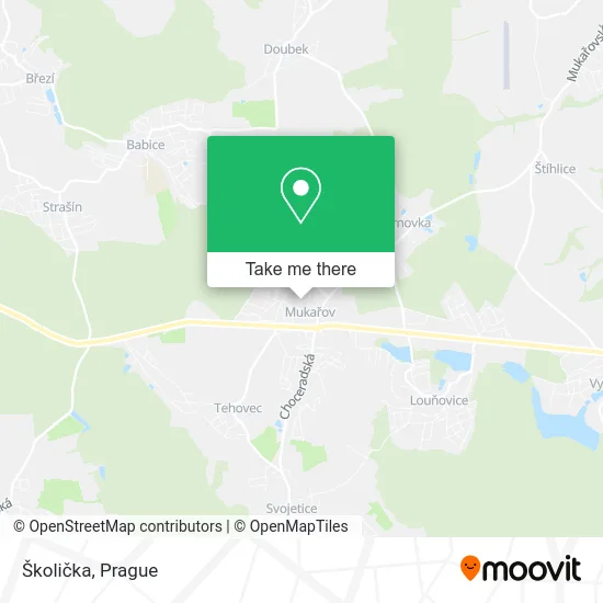 Карта Školička
