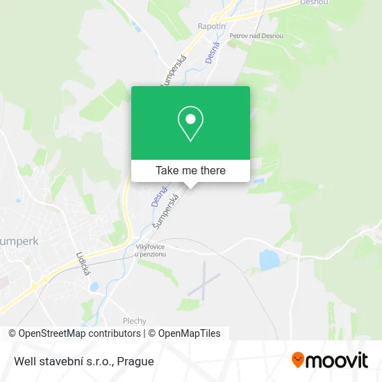 Карта Well stavební s.r.o.