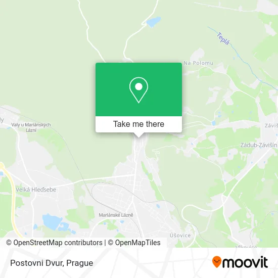 Карта Postovni Dvur