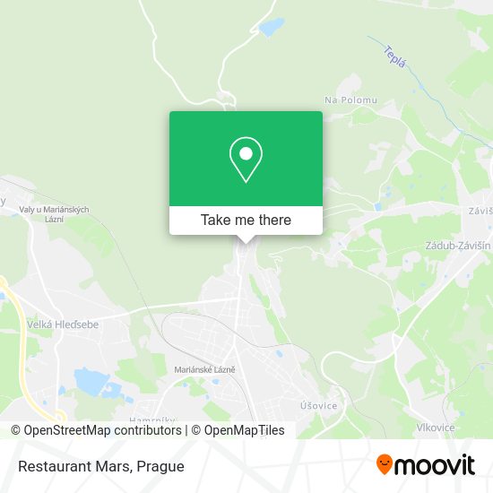 Карта Restaurant Mars