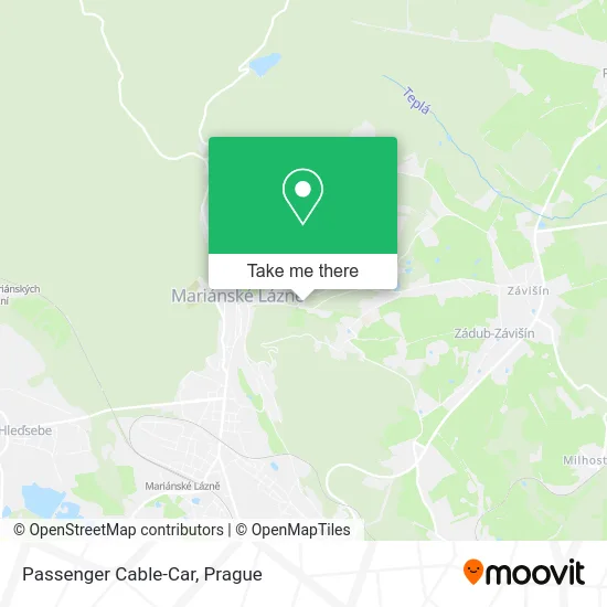 Карта Passenger Cable-Car