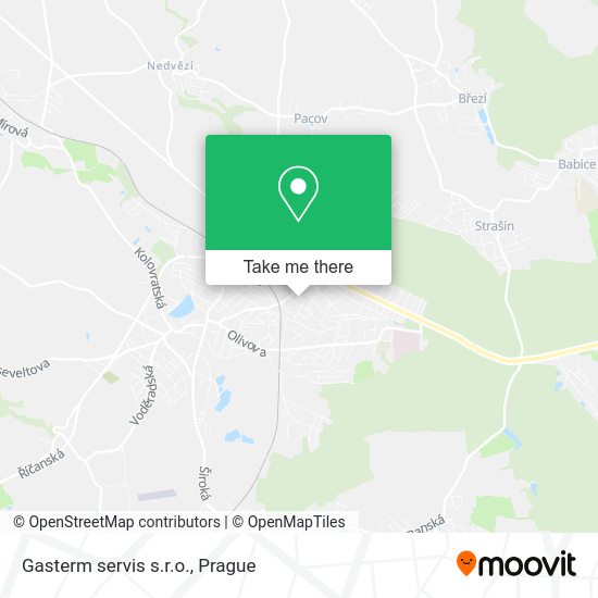 Карта Gasterm servis s.r.o.