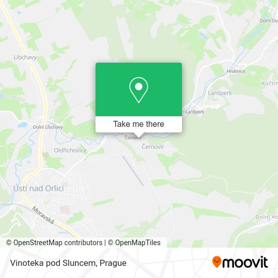 Карта Vinoteka pod Sluncem