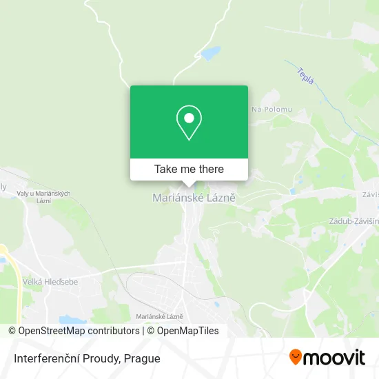 Interferenční Proudy map