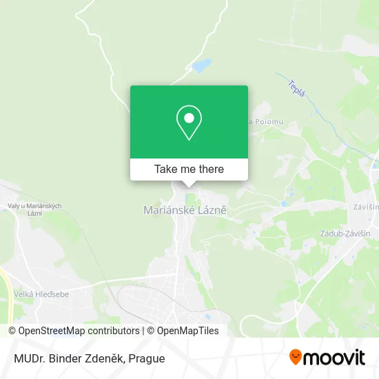 MUDr. Binder Zdeněk map