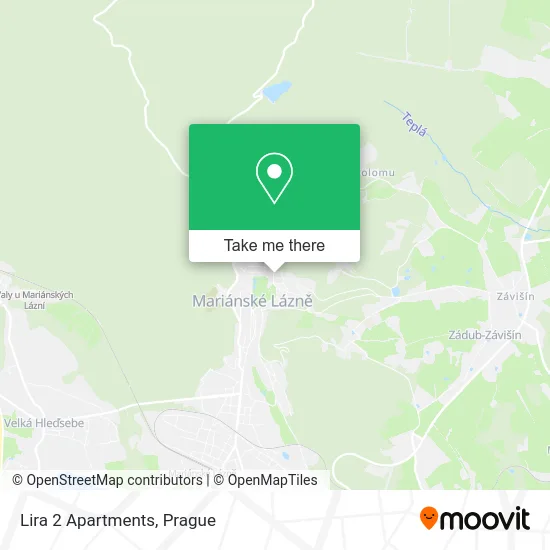 Карта Lira 2 Apartments