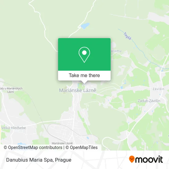 Карта Danubius Maria Spa