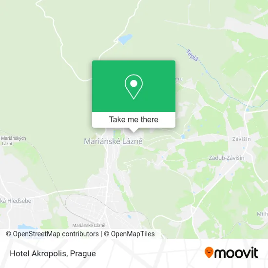 Карта Hotel Akropolis