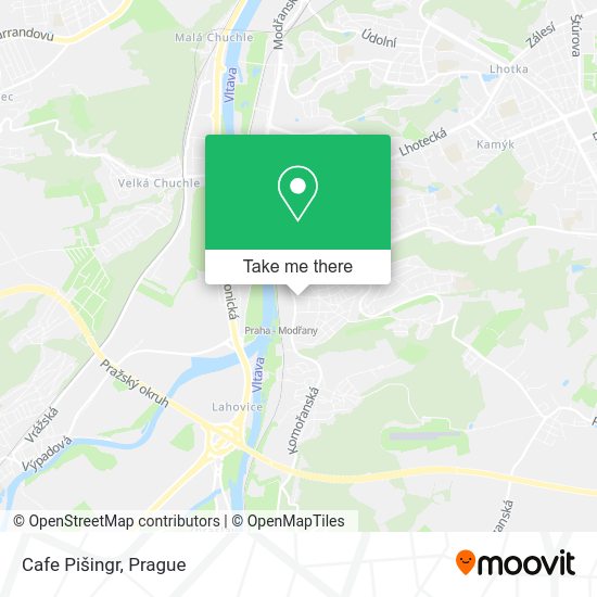 Карта Cafe Pišingr