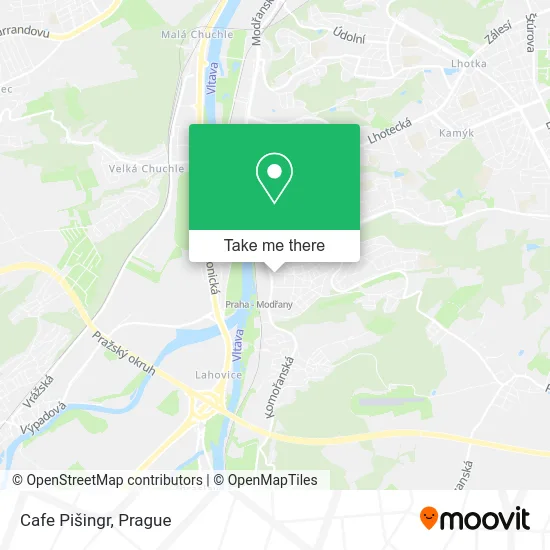 Карта Cafe Pišingr