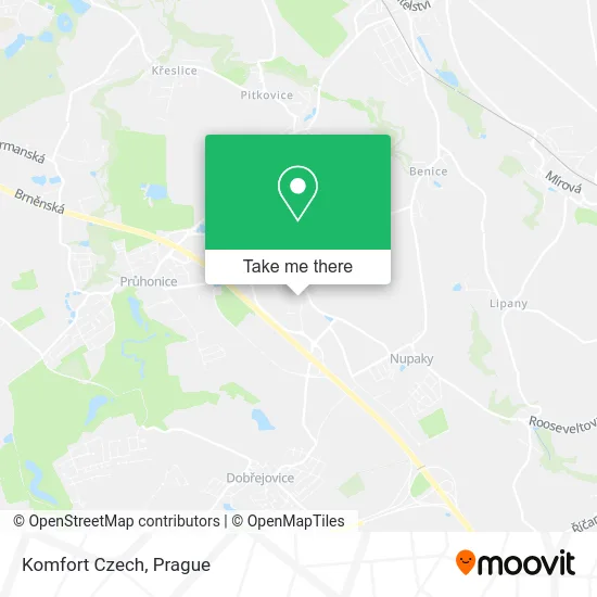 Карта Komfort Czech