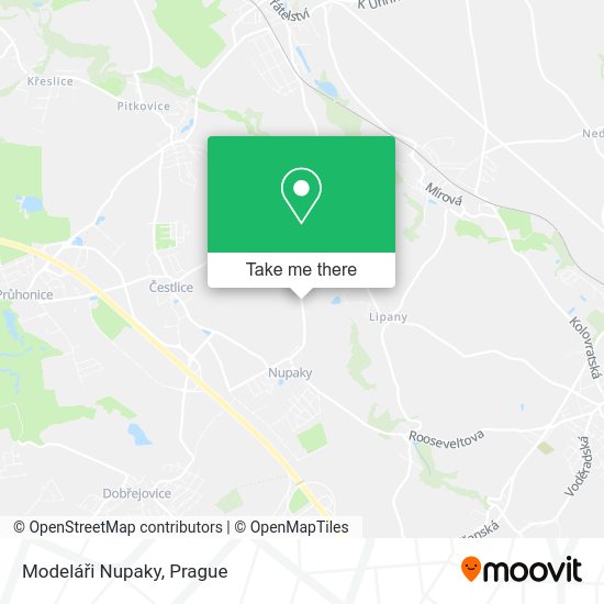 Карта Modeláři Nupaky