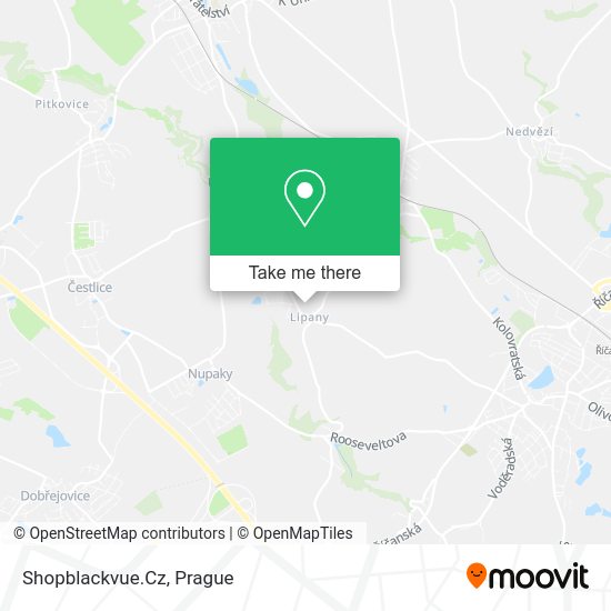 Карта Shopblackvue.Cz