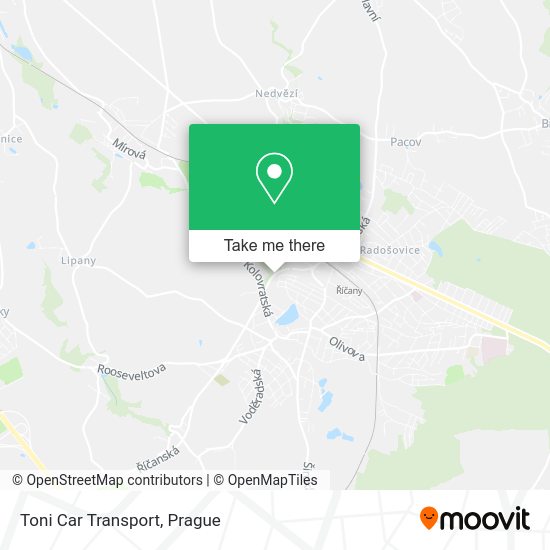 Карта Toni Car Transport