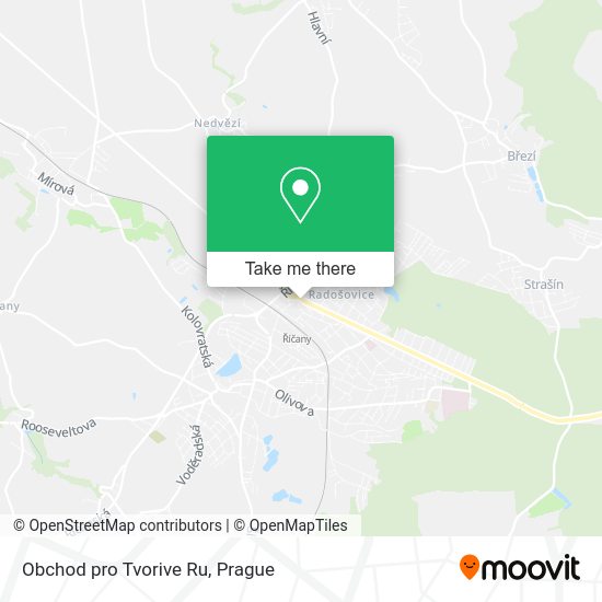 Карта Obchod pro Tvorive Ru