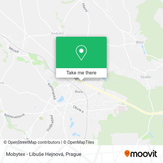 Карта Mobytex - Libuše Hejnová