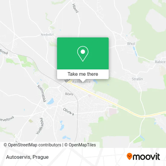 Карта Autoservis