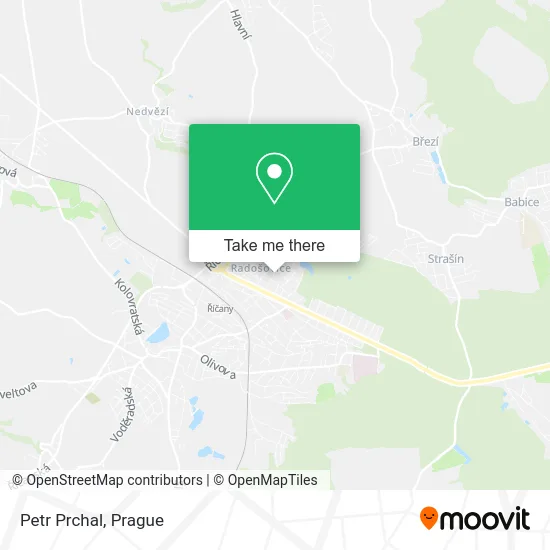 Карта Petr Prchal
