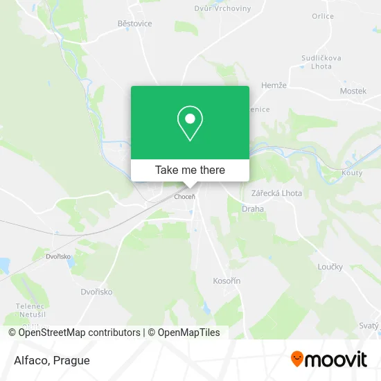 Карта Alfaco