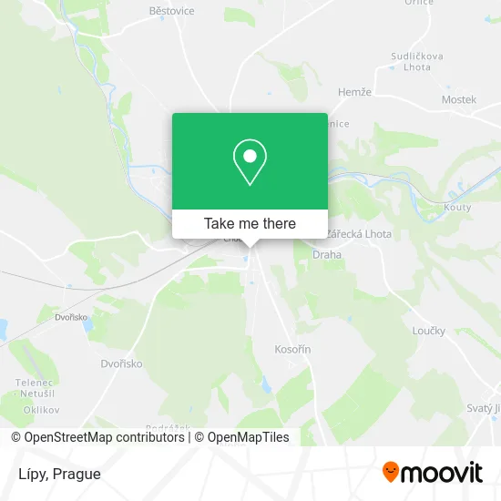 Карта Lípy