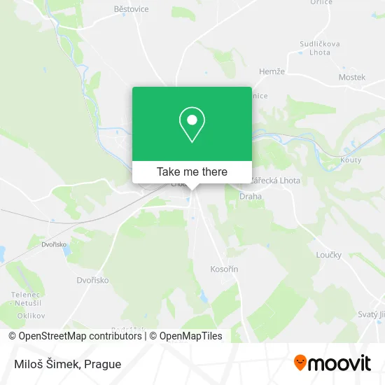 Карта Miloš Šimek