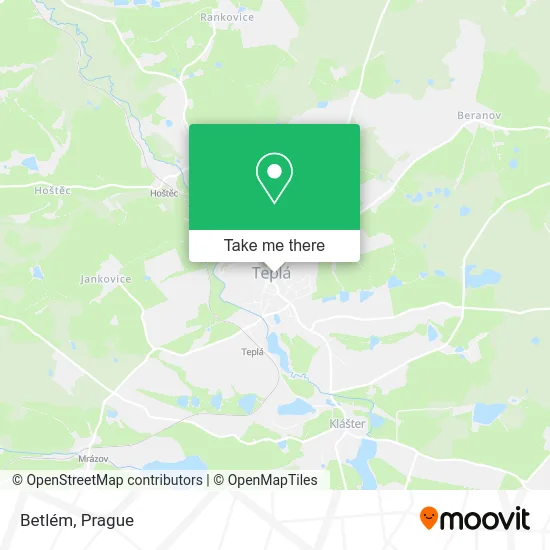 Карта Betlém