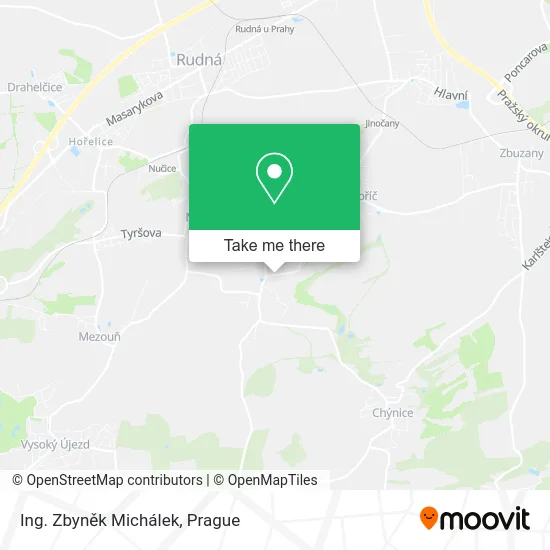 Карта Ing. Zbyněk Michálek
