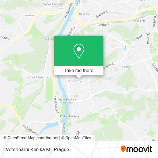 Карта Veterinarni Klinika Mi