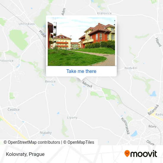 Карта Kolovraty