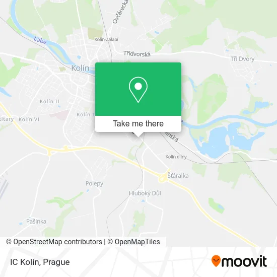 Карта IC Kolin