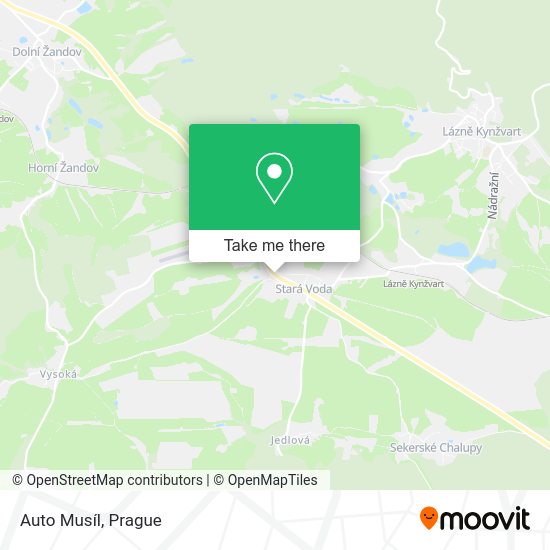 Карта Auto Musíl