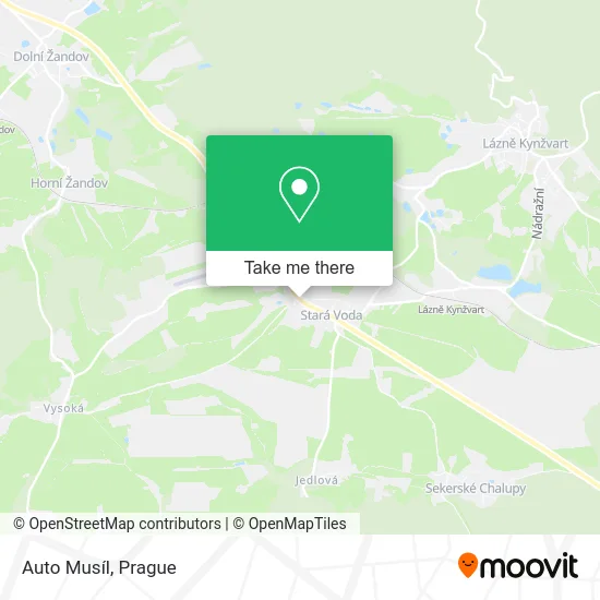 Карта Auto Musíl