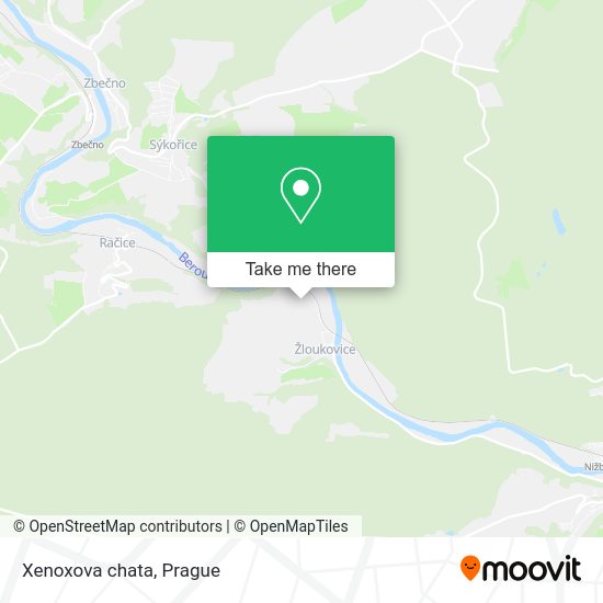 Карта Xenoxova chata