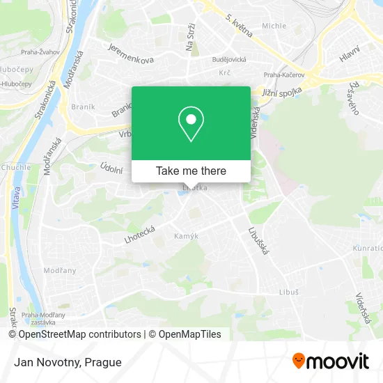 Карта Jan Novotny