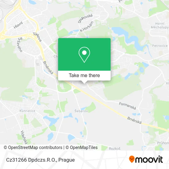 Карта Cz31266 Dpdczs.R.O.