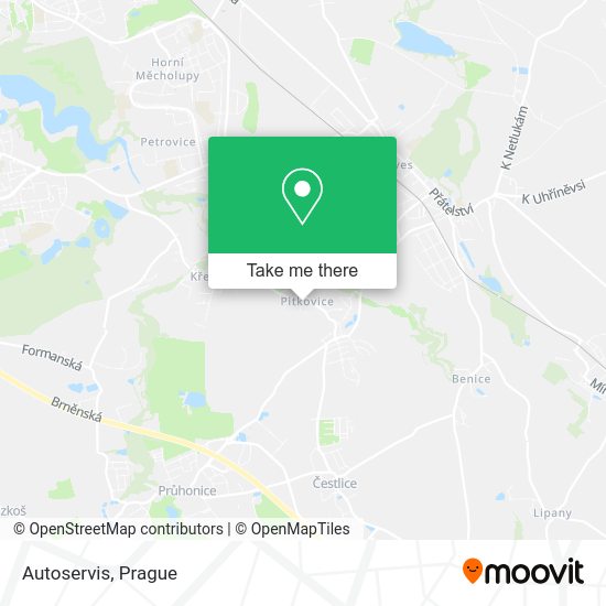 Карта Autoservis