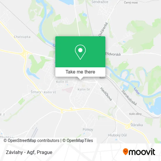 Závlahy - Agf map
