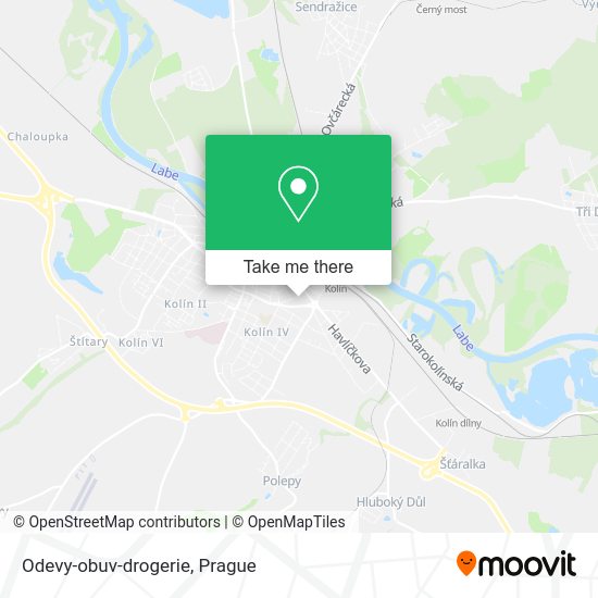 Карта Odevy-obuv-drogerie