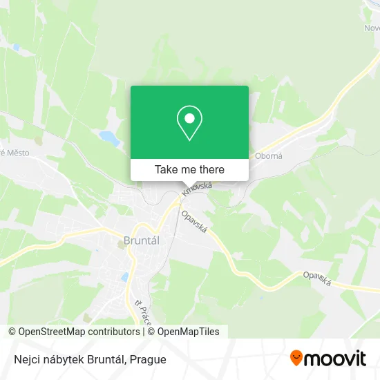 Карта Nejci nábytek Bruntál