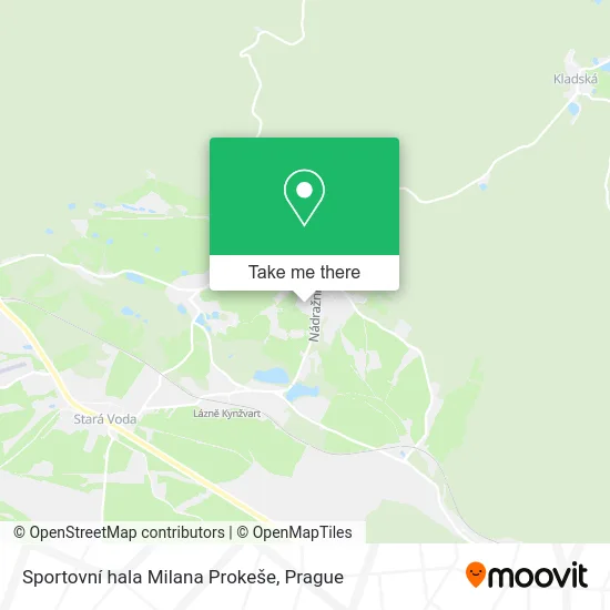 Карта Sportovní hala Milana Prokeše