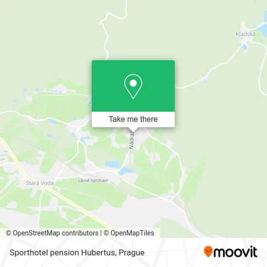 Карта Sporthotel pension Hubertus