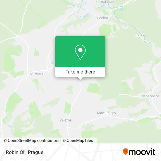 Карта Robin Oil